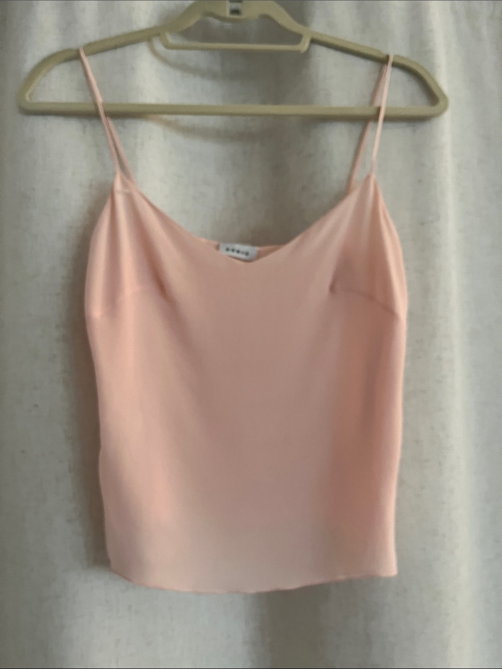 AKRIS Spaghetti-Strap Cami Tank - Light salmon SIZE 4